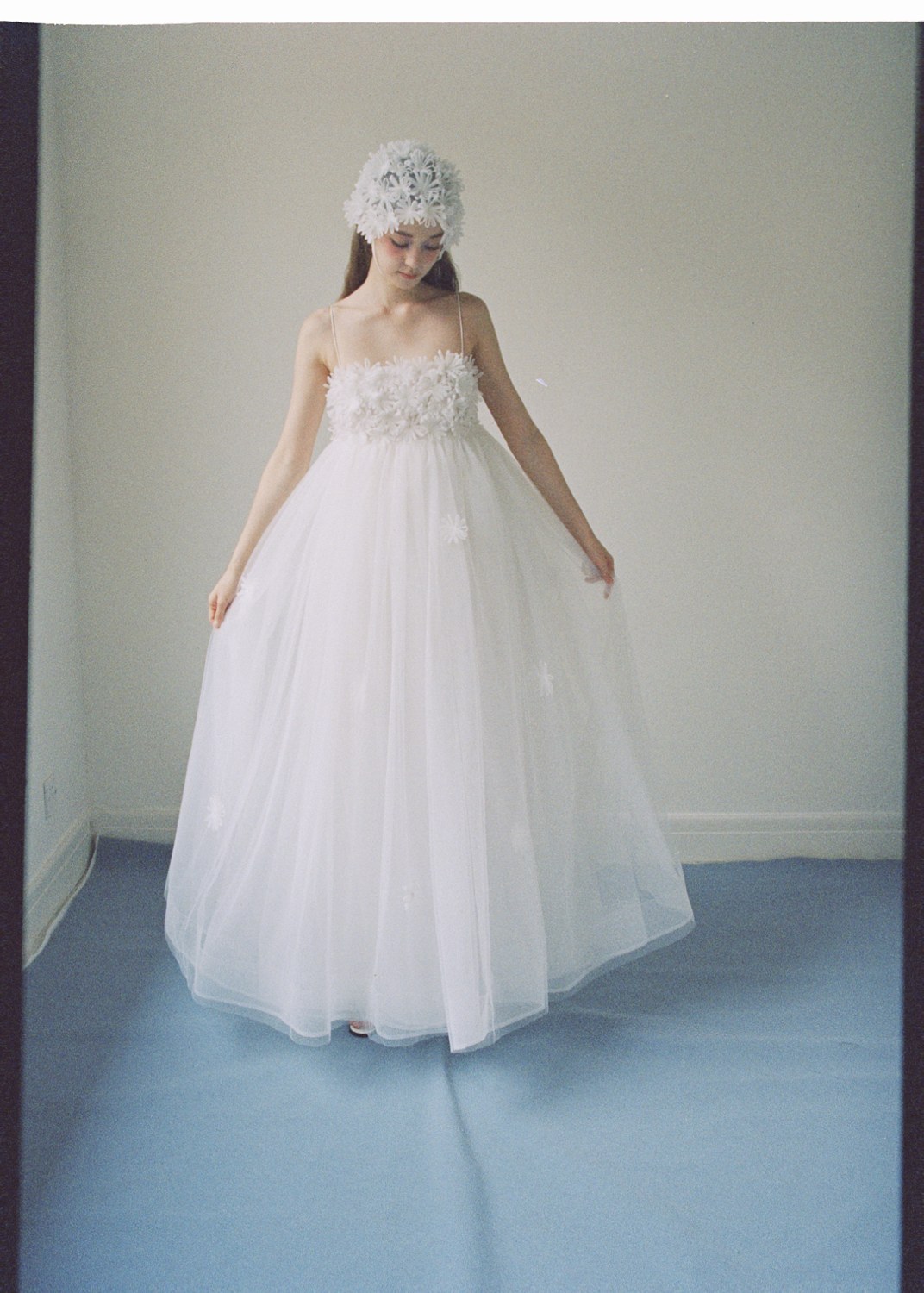 Bride in white Marrow gown